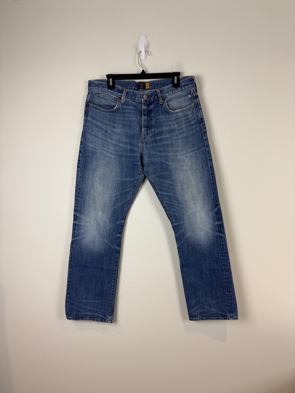 J. Crew 770 Men's Straight Blue Jeans 34X30